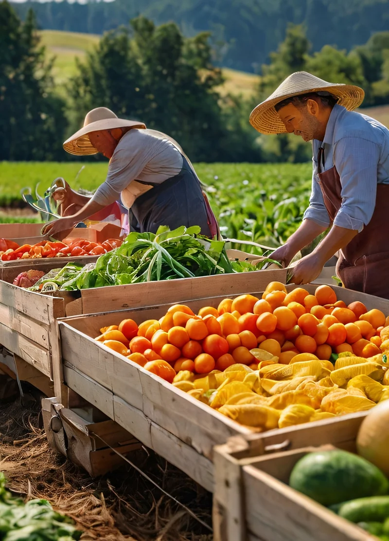 Organic farms avoid toxic inputs, improve soil health, grow clean, sustainable food that supports nature.
